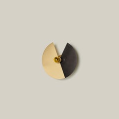 Applique Levantina in ottone satinato oro e bronzo