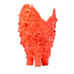 Grand vase « Lava Orange » de Gaetano Pesce