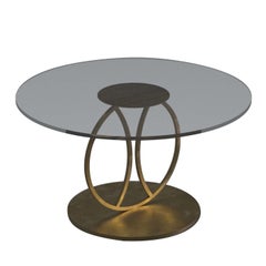 Small Moon Glass Table