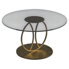 Small Moon Glass Table