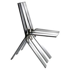 Poltrona decorativa scultorea Lil Steel
