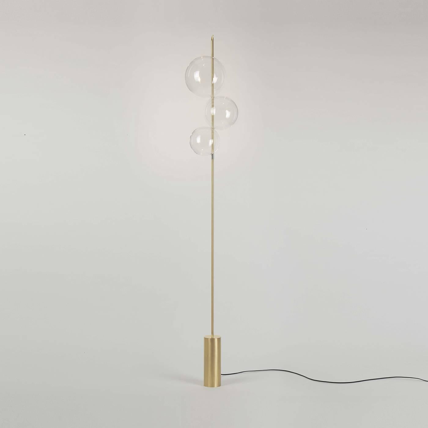 Grandine' Three-Light Floor Lamp In New Condition For Sale In Milan, IT