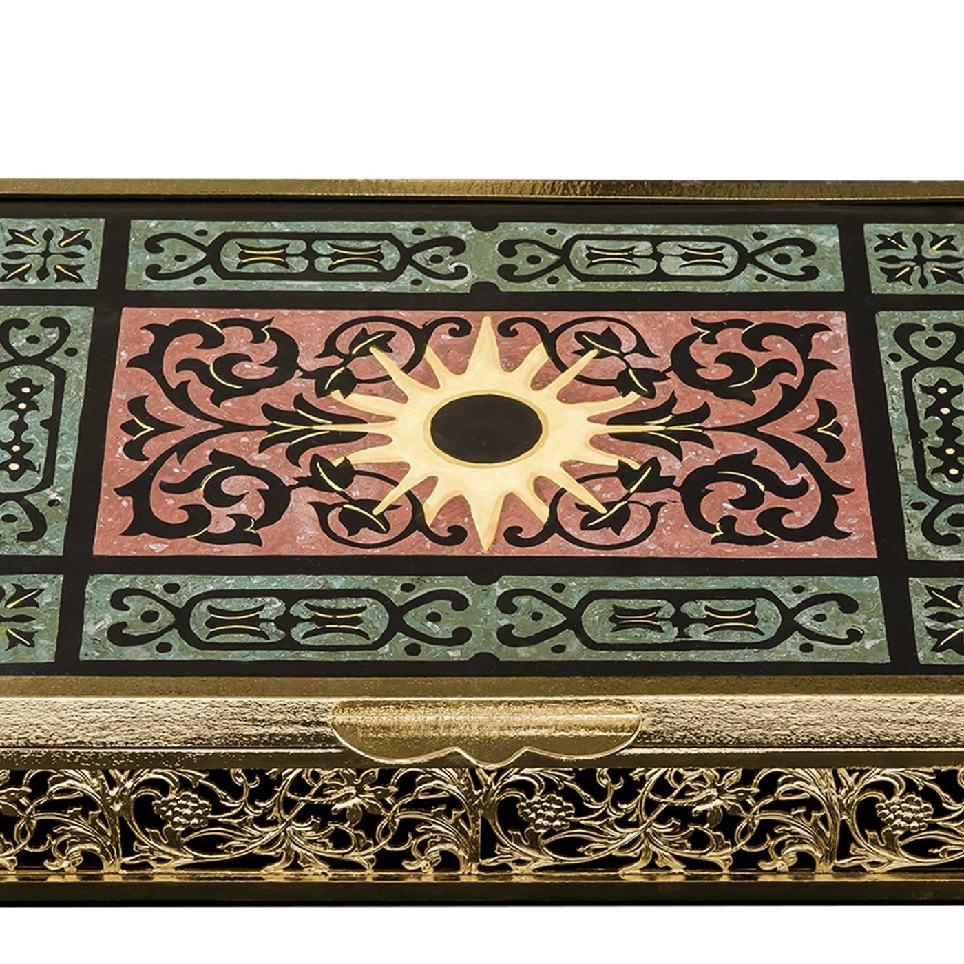 Marble Sun Luxury Hinged Box