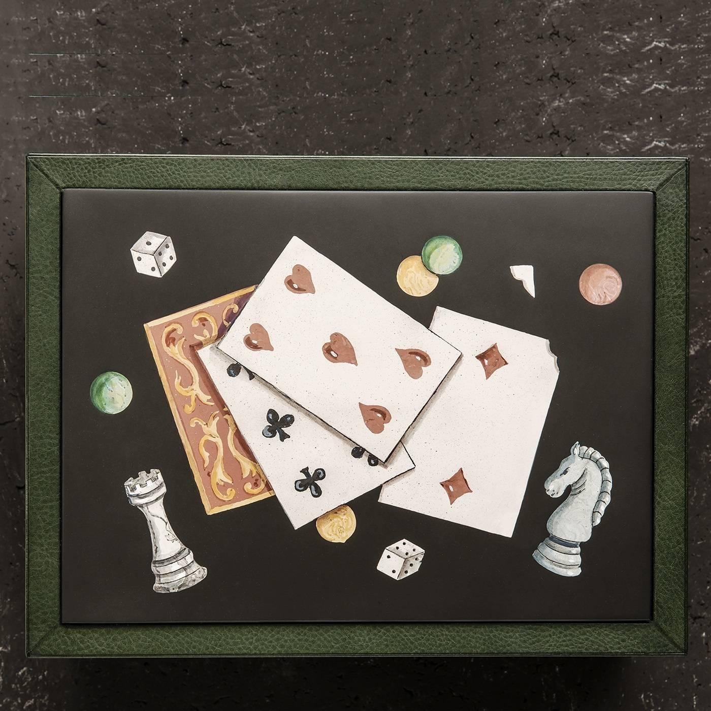luxury playing card box