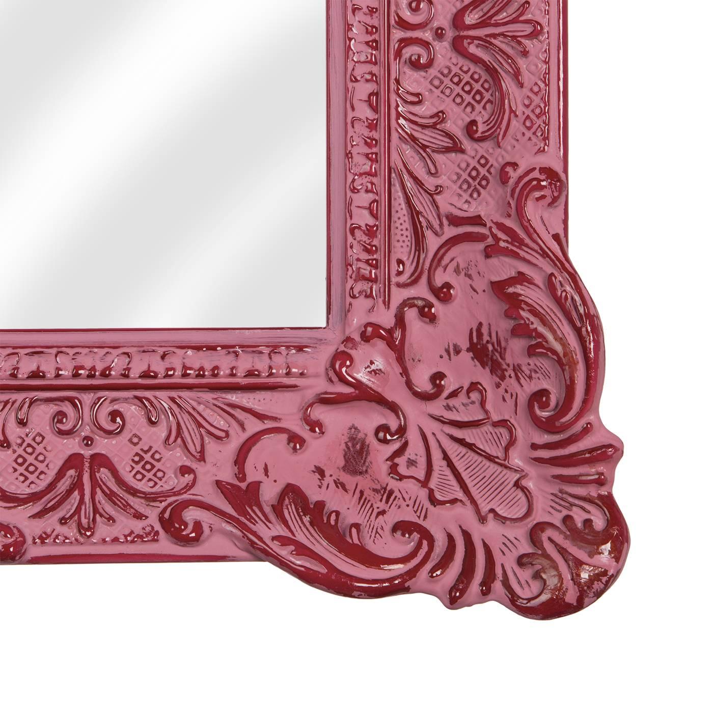 Italian Francesce Pink Mirror