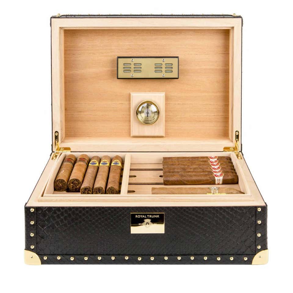 Multi-Functional Cigar Humidor Cabinet, by Massimo de Munari, Handmade ...