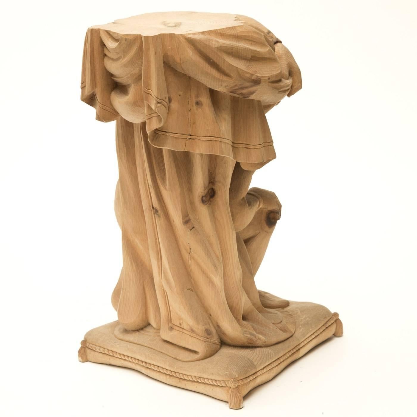 Italian Moretto Wood Sculpture