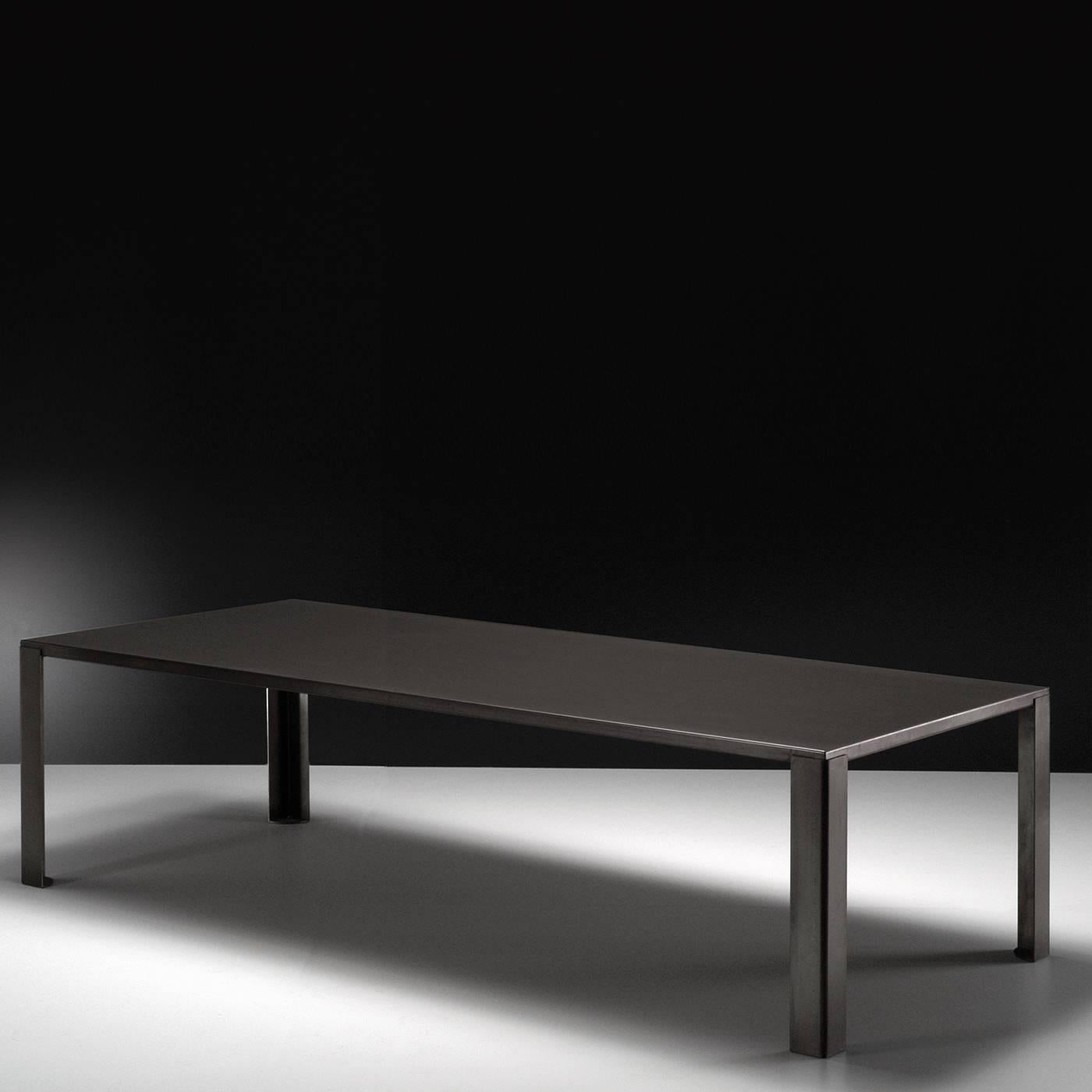 italien Grande table en fer forgé en vente