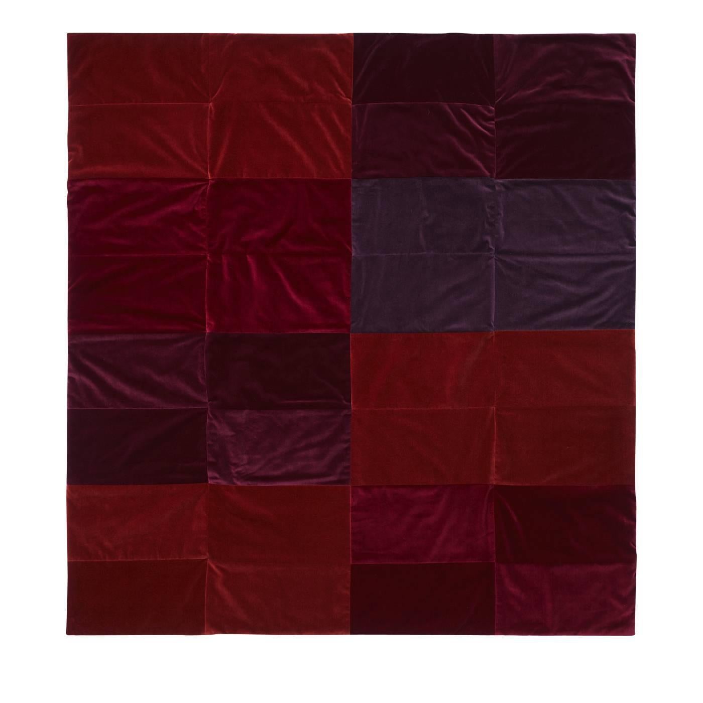 A Composition in Red Throw