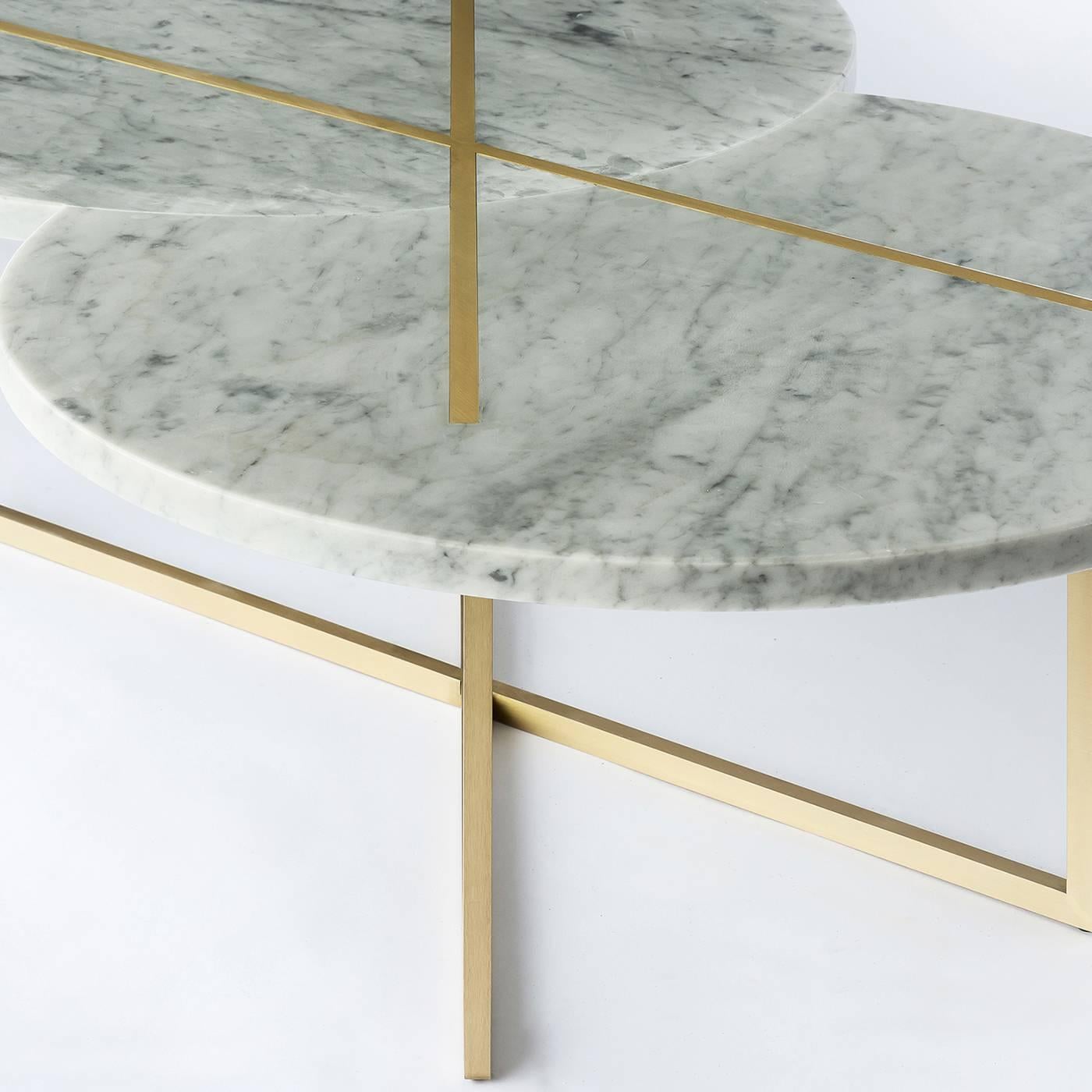 Contemporary Eclipse X-Coffee Table
