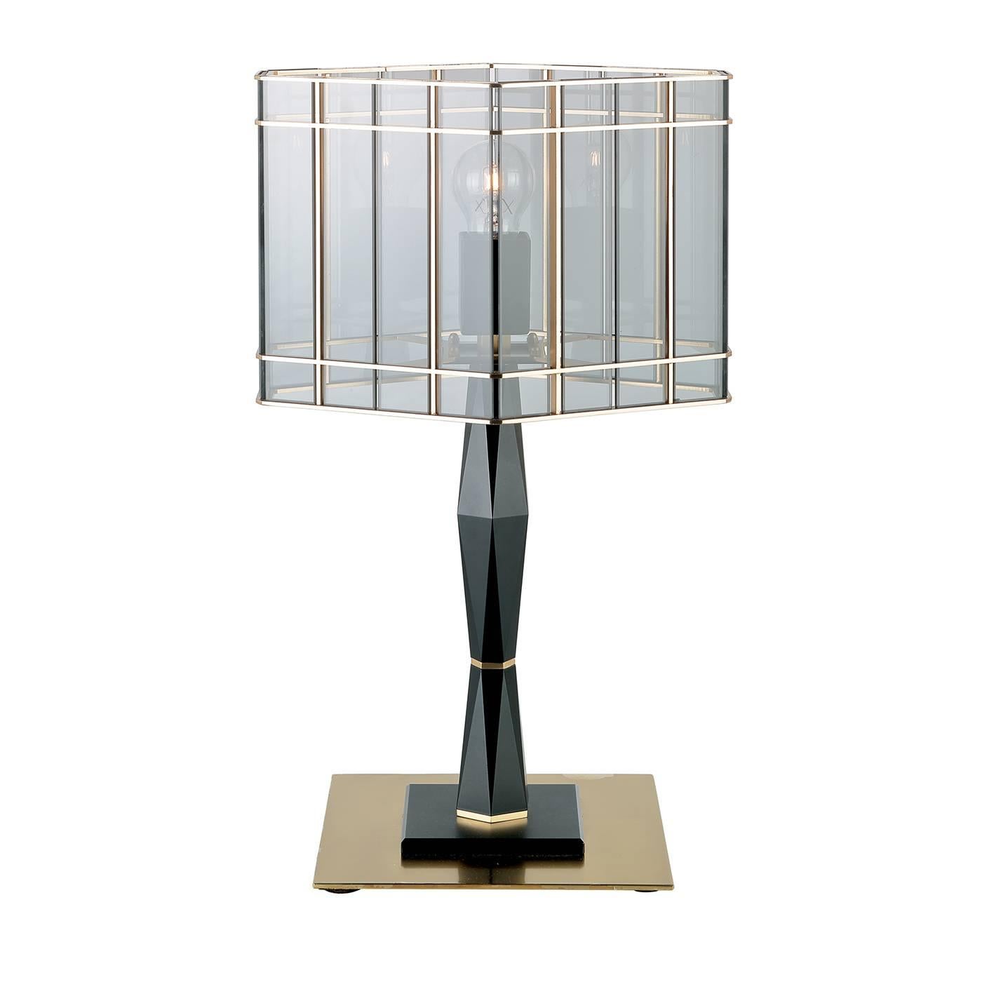 Top Glass Table Lamp For Sale