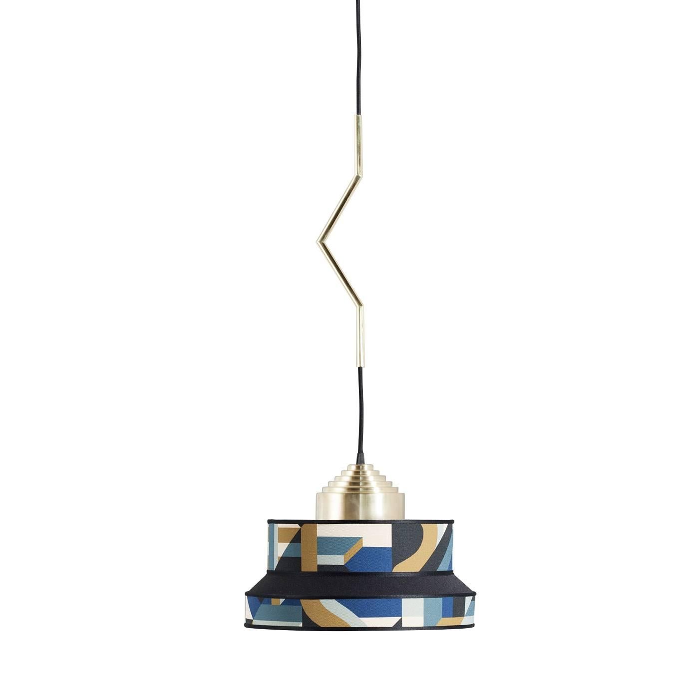Blue Aperitivo Pendant Lamp For Sale