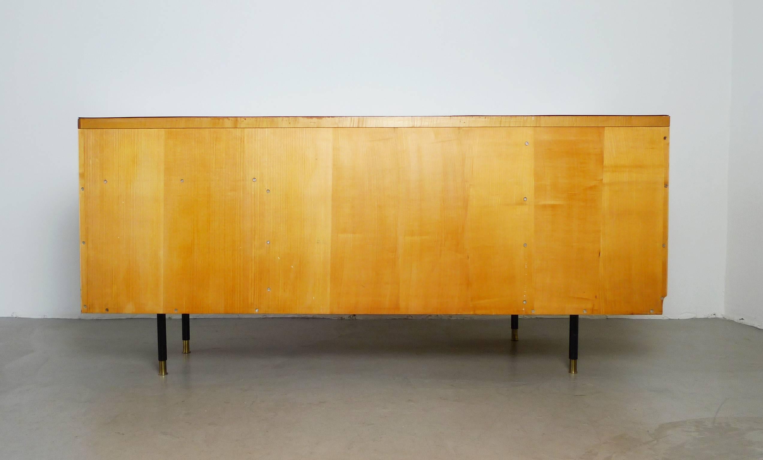 1950s Writing Desk with Traversable Plate from Switzerland 1