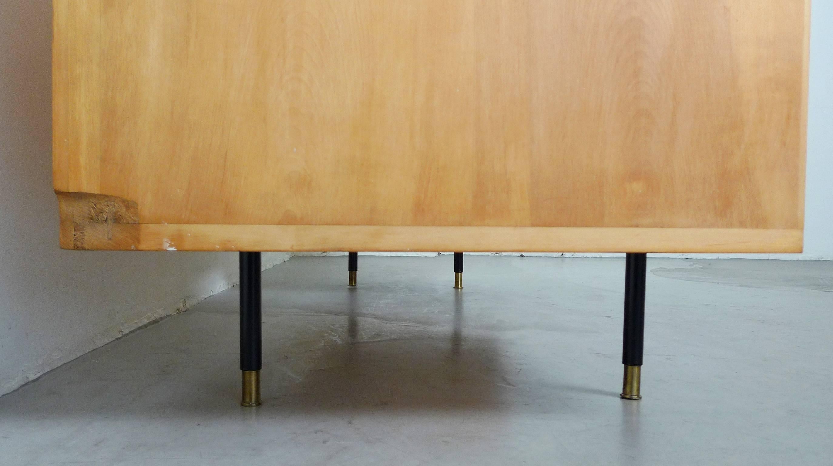 1950s Writing Desk with Traversable Plate from Switzerland 2