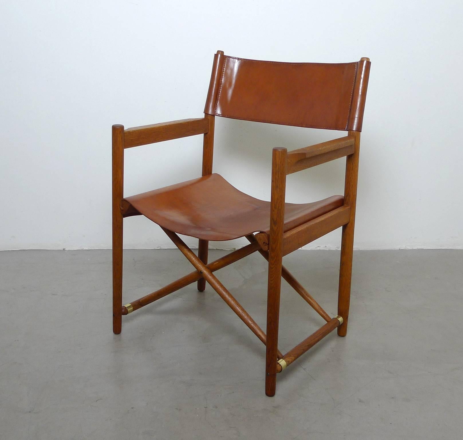 Safari Dining Chairs in the Style of Mogens Koch, Denmark, 1960s In Good Condition In Berlin, DE