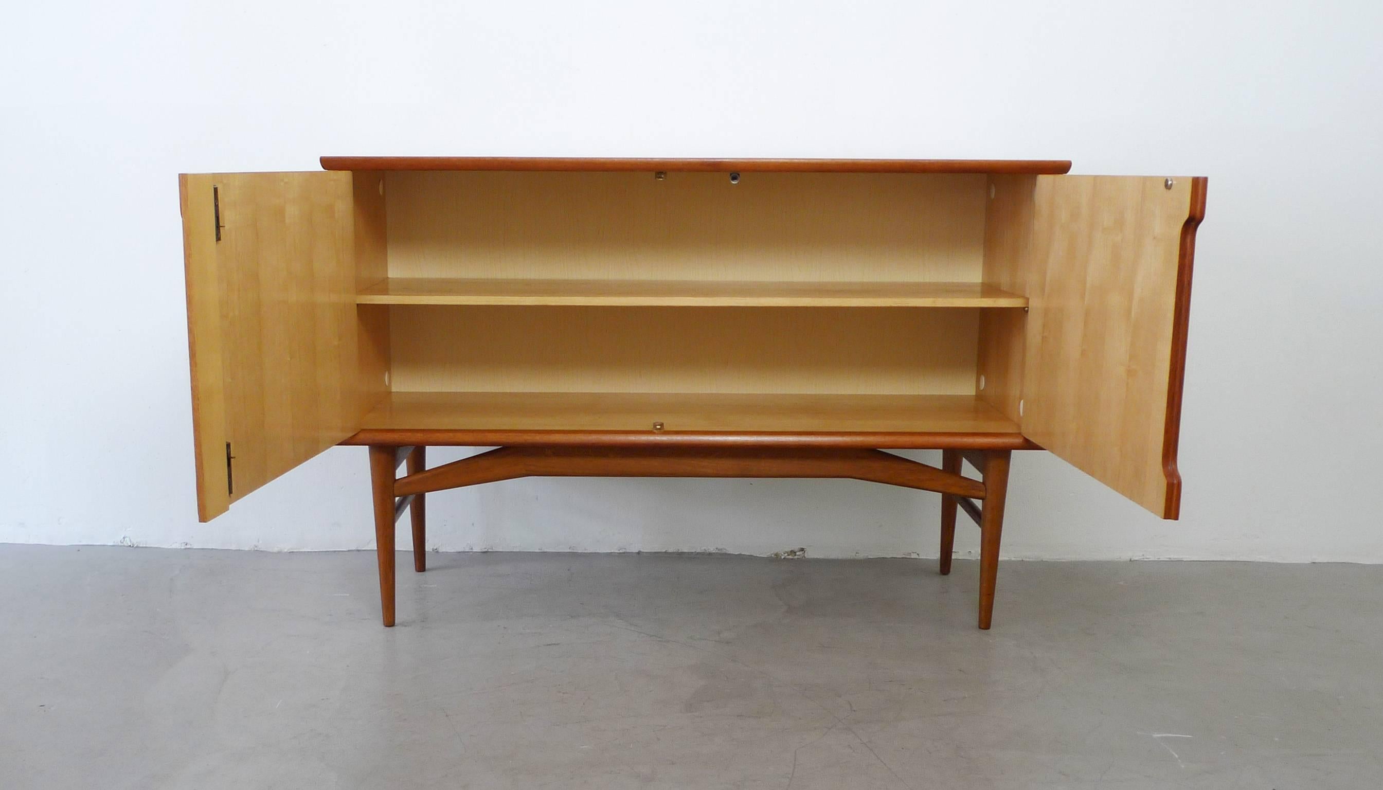 Teak Sideboard from Fredericia, Denmark, 1950s 1