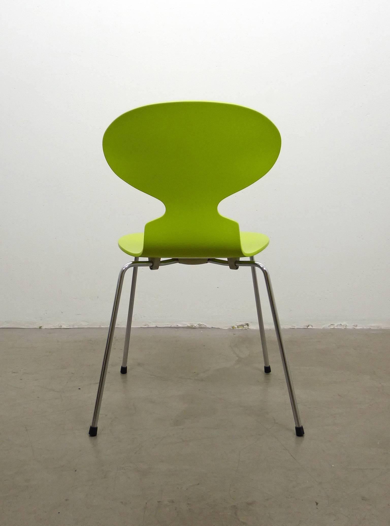 Scandinavian Modern 3101 Ant Chair by Arne Jacobsen for Fritz Hansen, Denmark, 1950s For Sale