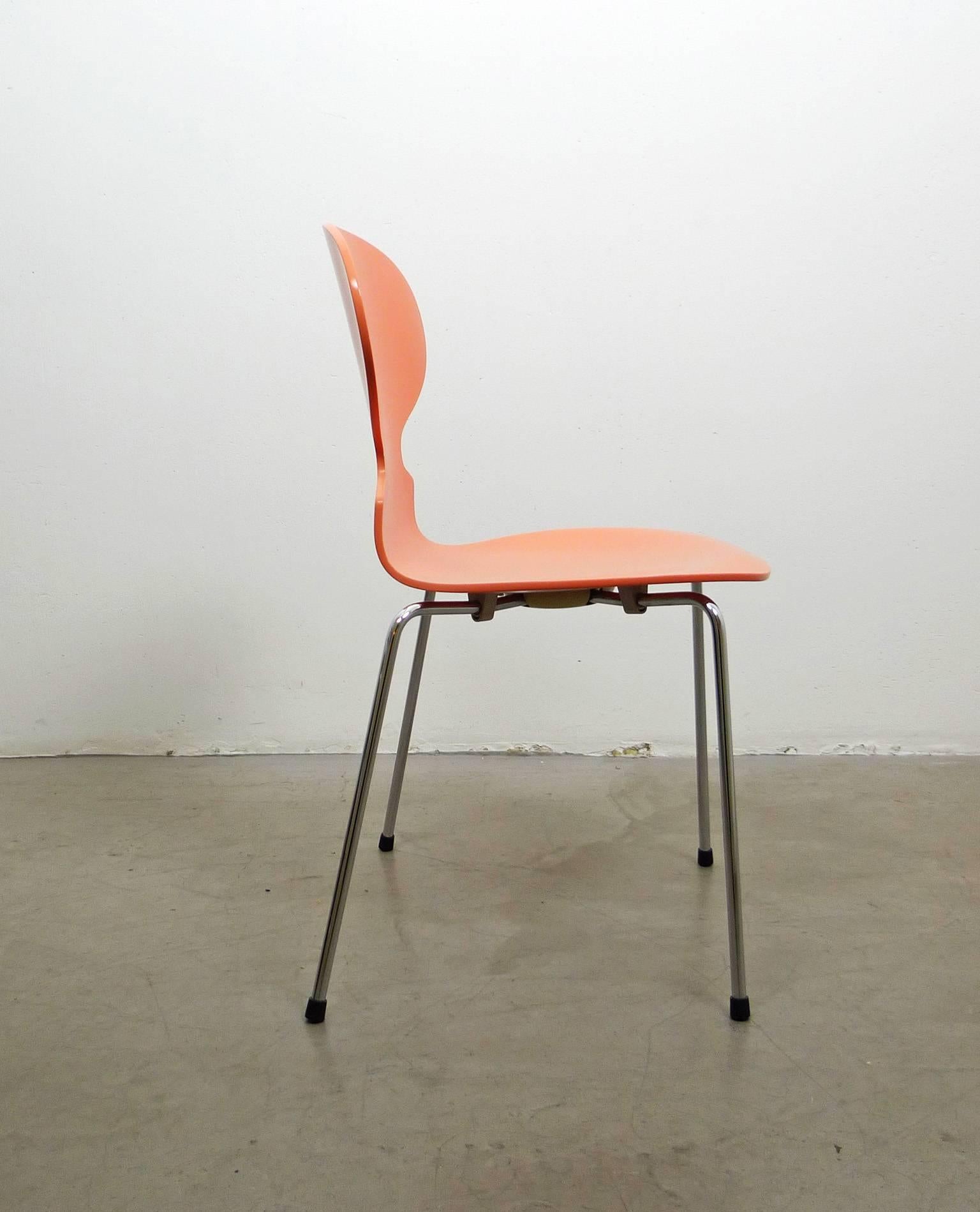 Scandinavian Modern 3101 Ant Chair by Arne Jacobsen for Fritz Hansen, Denmark, 1950s For Sale