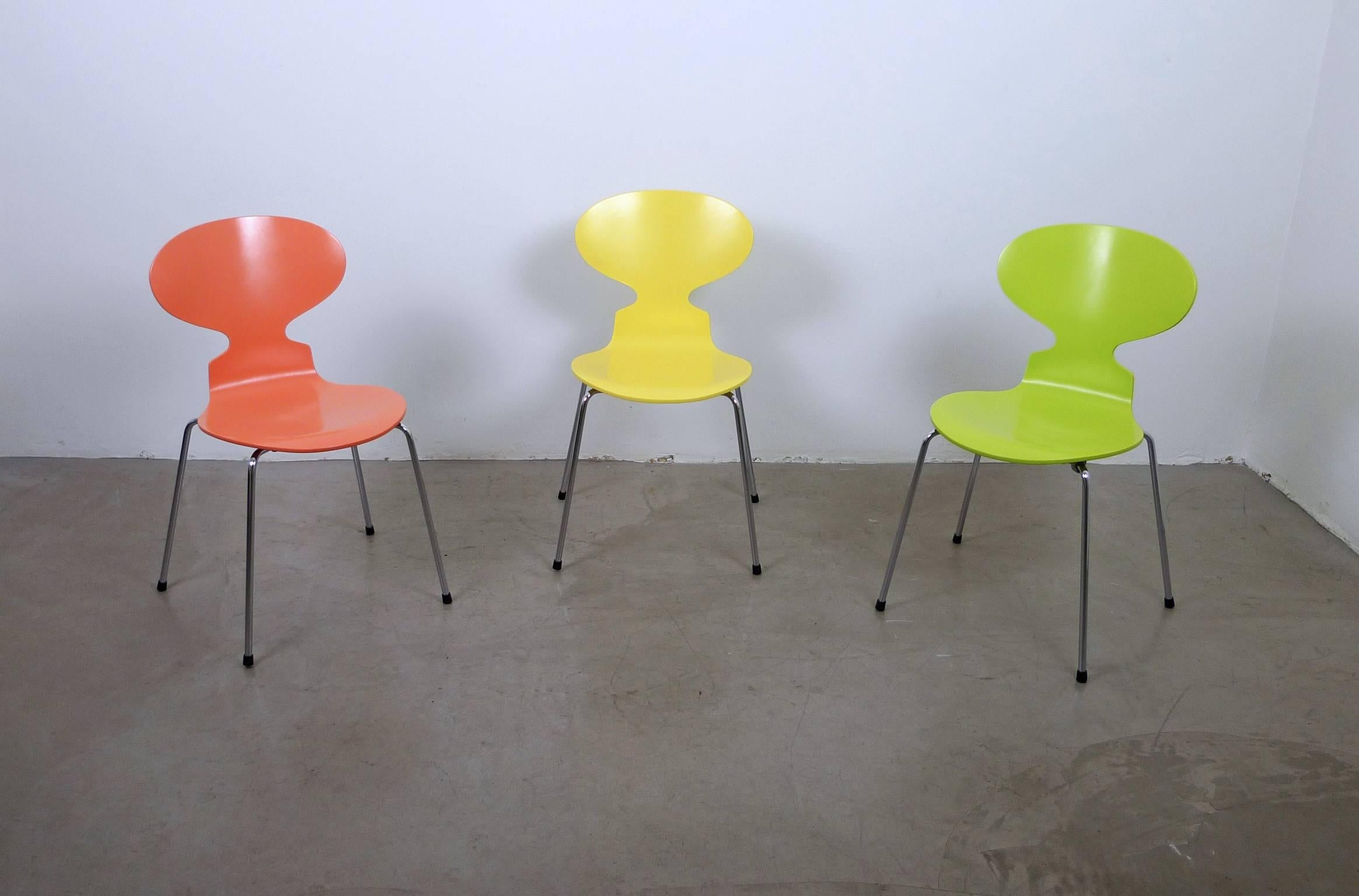 20th Century 3101 Ant Chair by Arne Jacobsen for Fritz Hansen, Denmark, 1950s For Sale