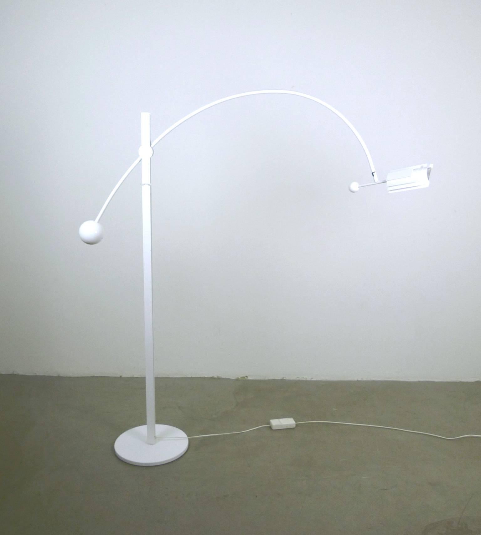 Adjustable Floor Lamp from Swisslamps International AG, Switzerland, 1970s In Excellent Condition For Sale In Berlin, DE