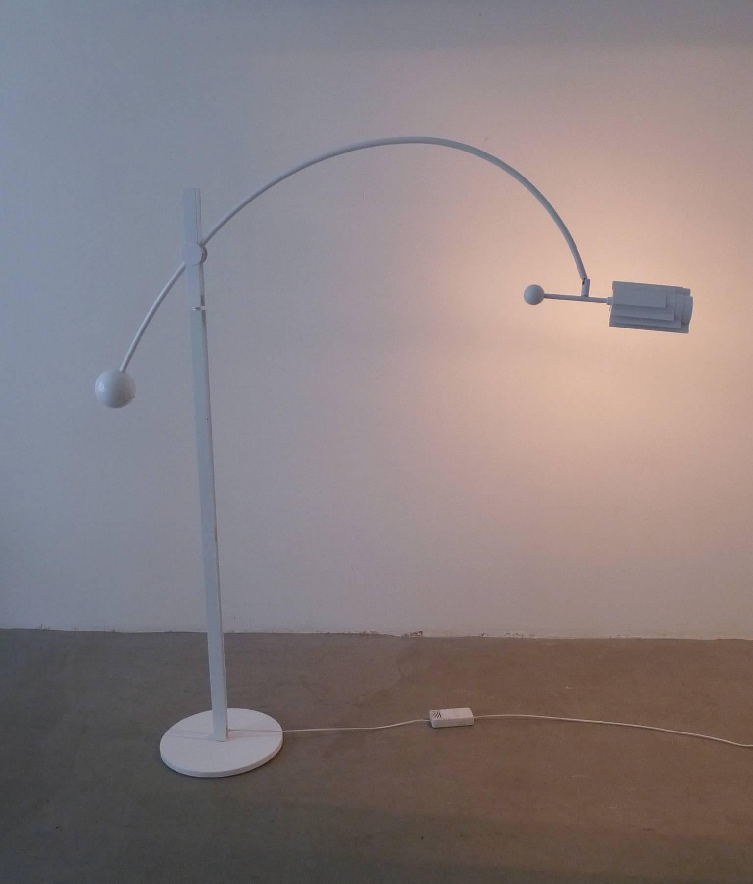 20th Century Adjustable Floor Lamp from Swisslamps International AG, Switzerland, 1970s For Sale