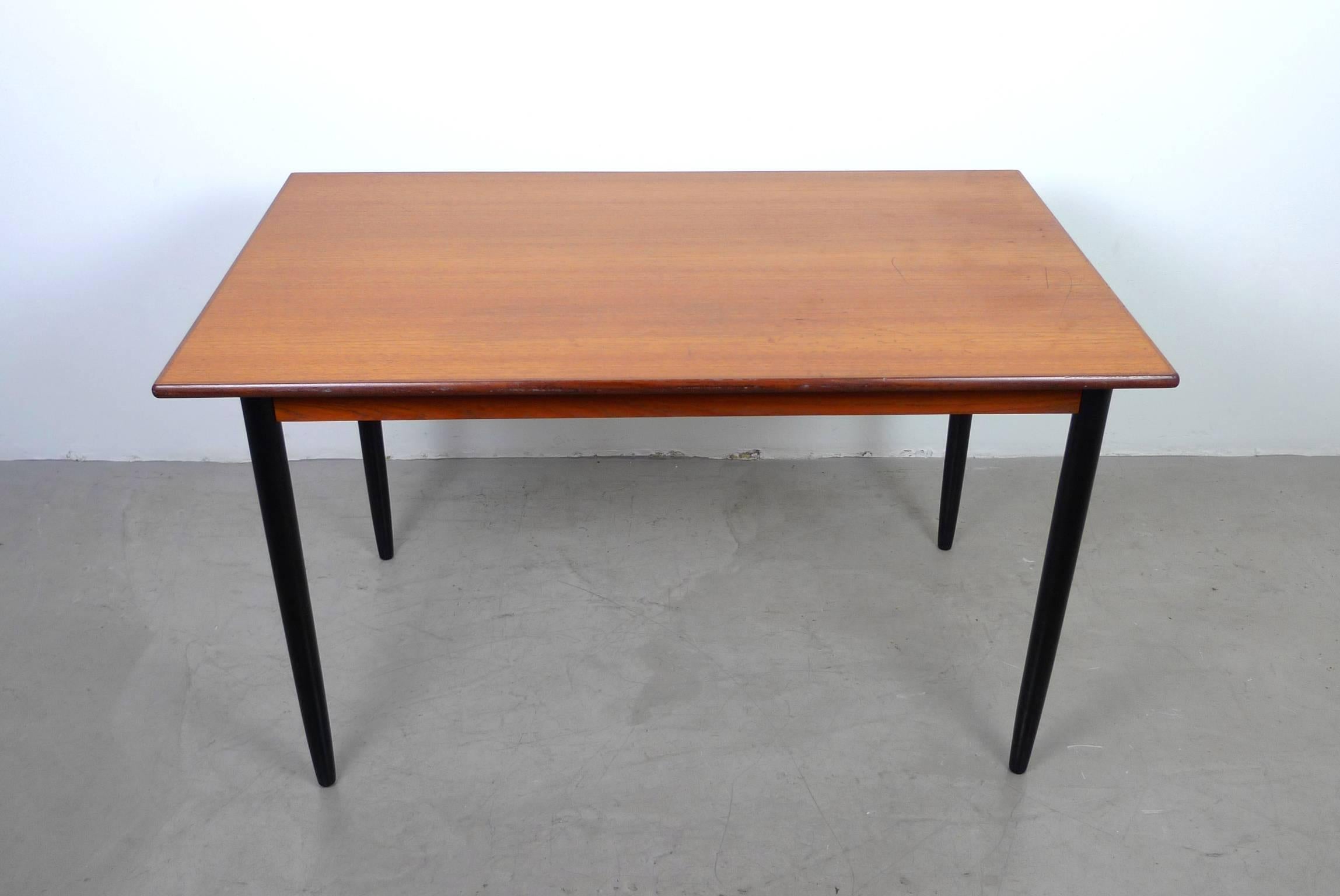 20th Century Drop-Leaf Dining Table Set from Sweden, 1960s