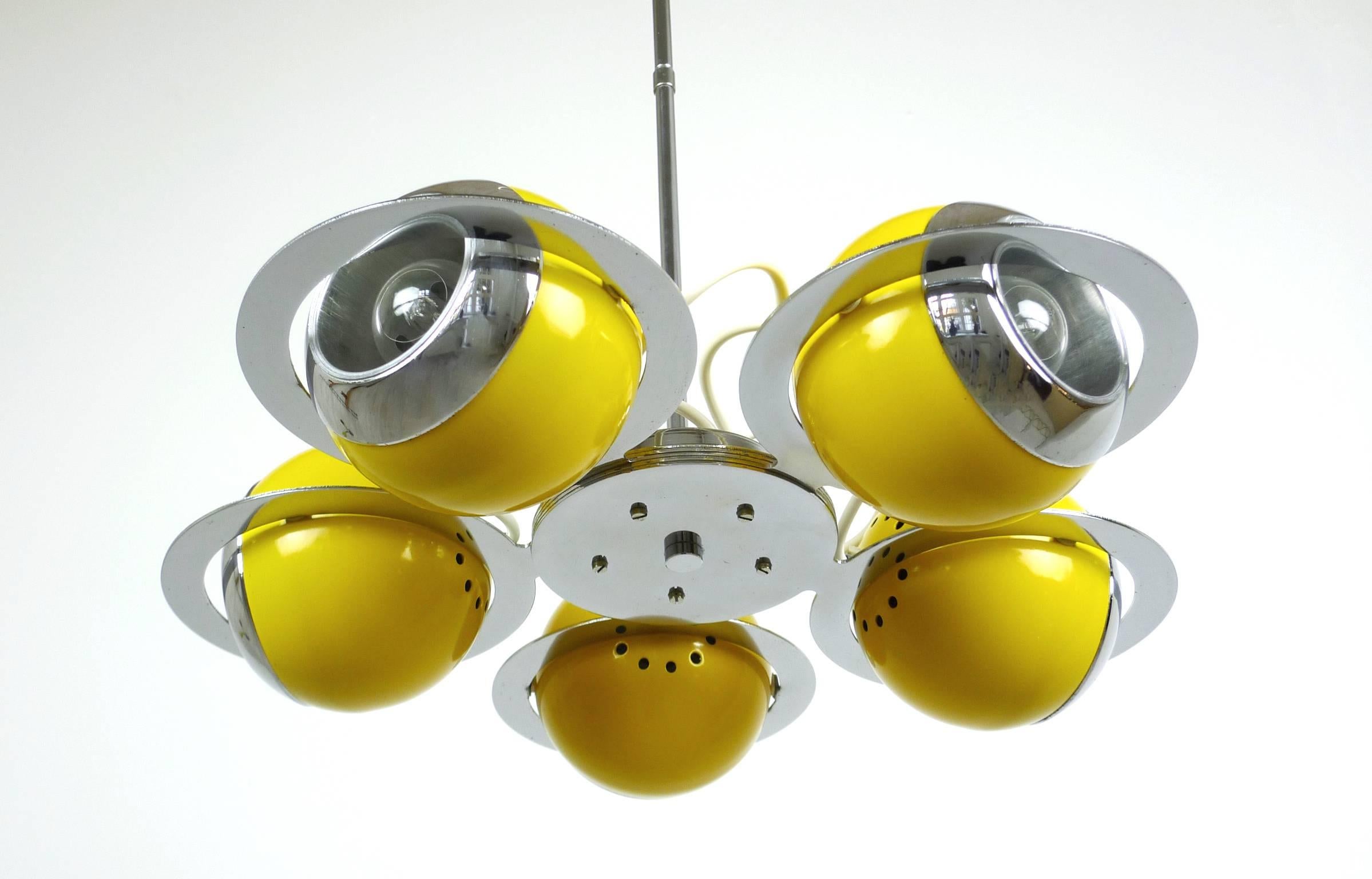 Adjustable Ceiling Spotlight from Germany, 1970s In Excellent Condition In Berlin, DE