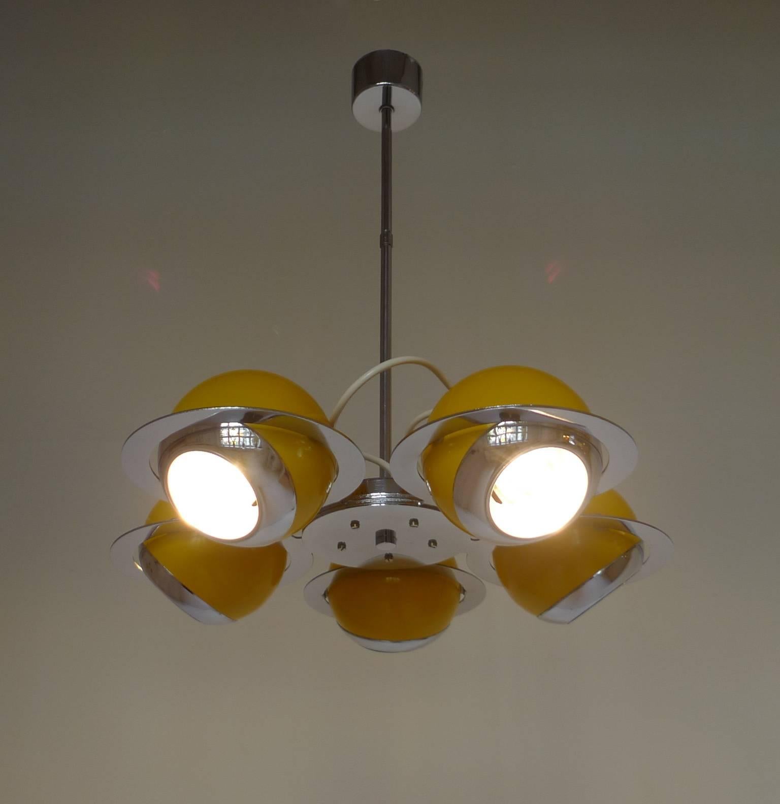 Late 20th Century Adjustable Ceiling Spotlight from Germany, 1970s