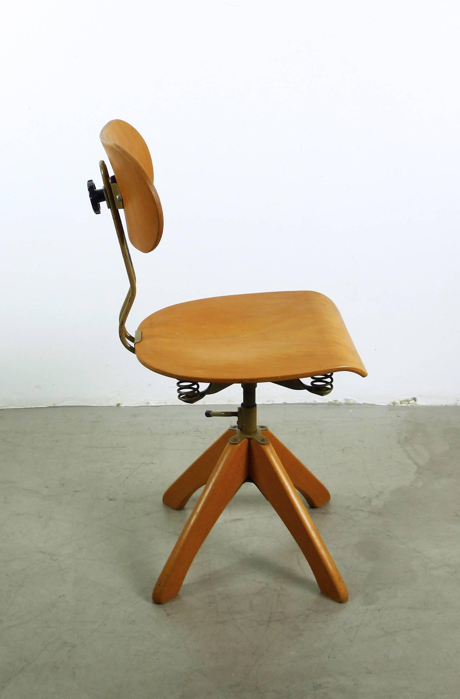 Industrial Architects Chair by Margarete Klöber for Polstergleich, Germany, 1930s