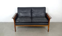 Zweisitzer-Sofa von Knut Saeter für Vatne Mobler, Norwegen, 1960er Jahre