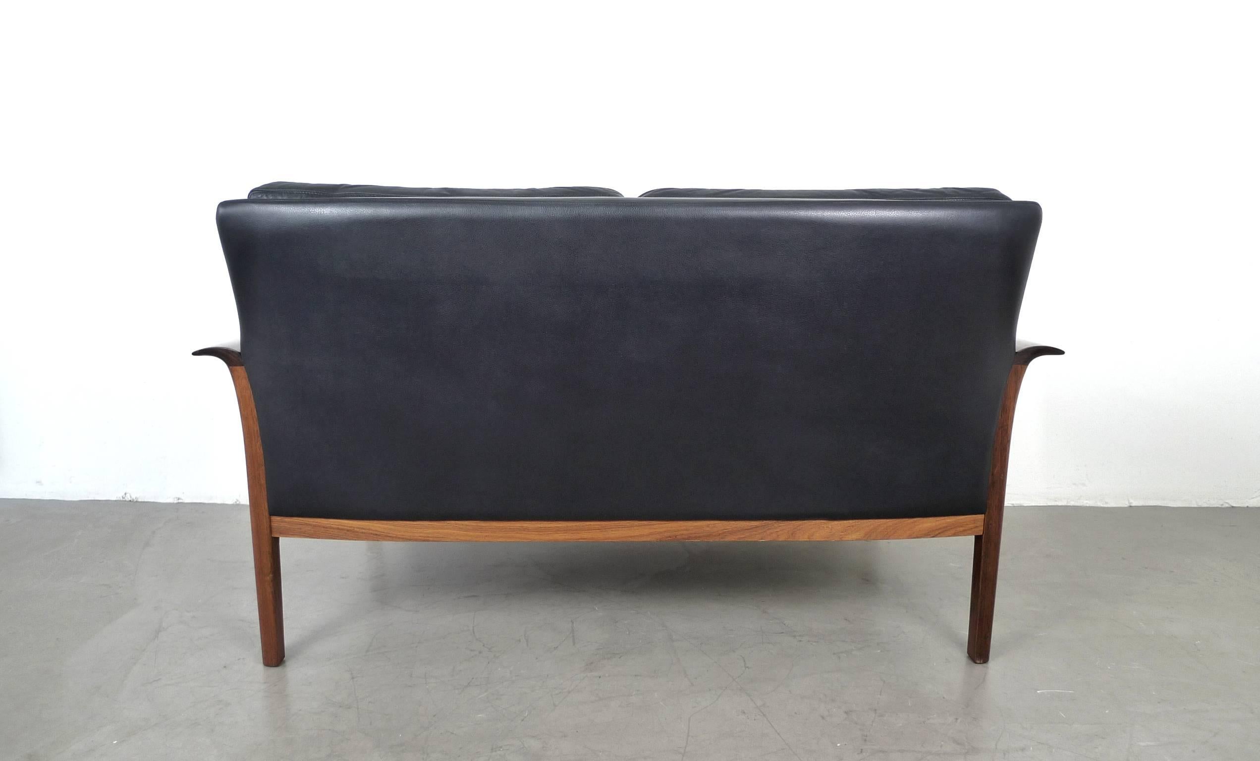 20th Century Two-Seat Sofa by Knut Saeter for Vatne Mobler, Norway, 1960s