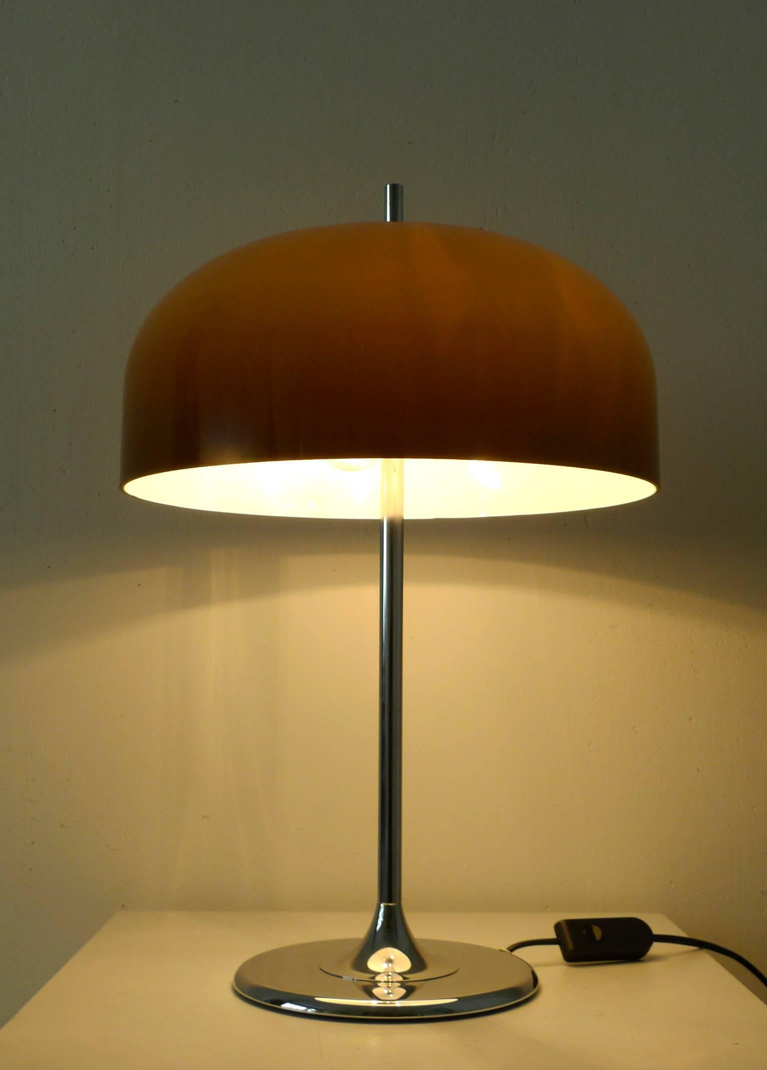 Metal Chromed Tulip Table Lamp from Germany, 1970s