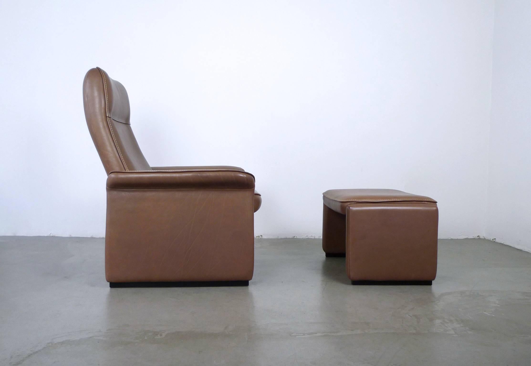 Swiss DS 50 Lounge Chair Set from De Sede, Switzerland, 1970s