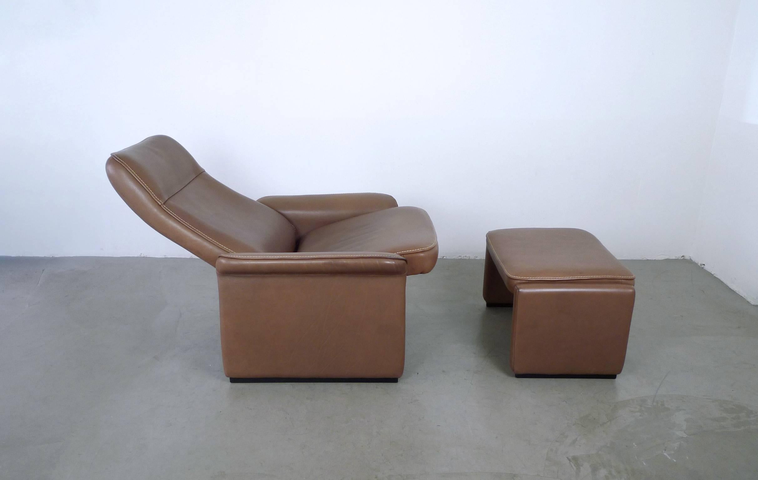 DS 50 Lounge Chair Set from De Sede, Switzerland, 1970s In Good Condition In Berlin, DE