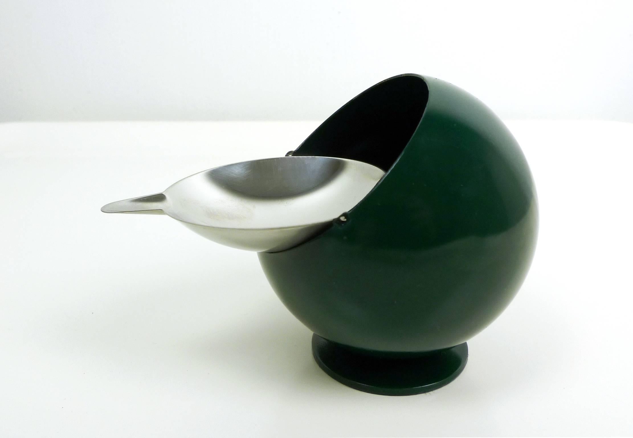 Late 20th Century Green Smokny Ashtray from F. W. Quist, Germany, 1970s