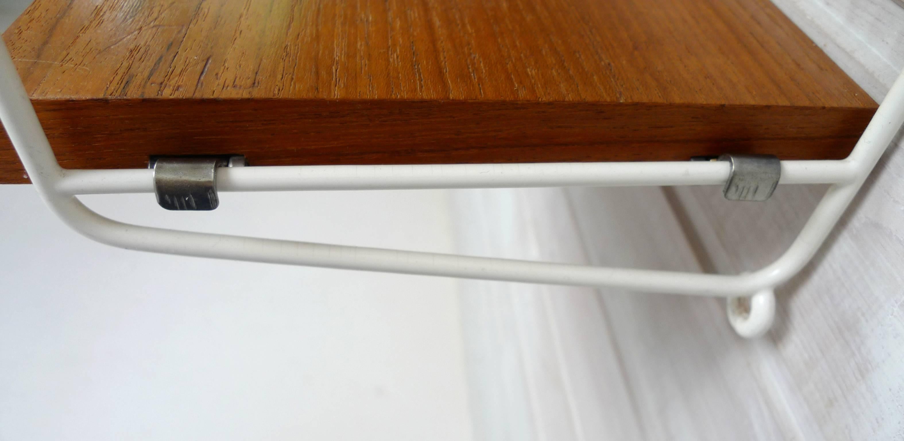 Teak Wall Shelving System by Nisse Strinning for String Design Ab, Sweden, 1960s For Sale 3