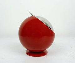 Small Red Smokny Spherical Ashtray from F.W. Quist, Germany, 1970s