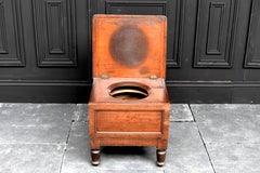 Victorian Wooden Chamber Pot