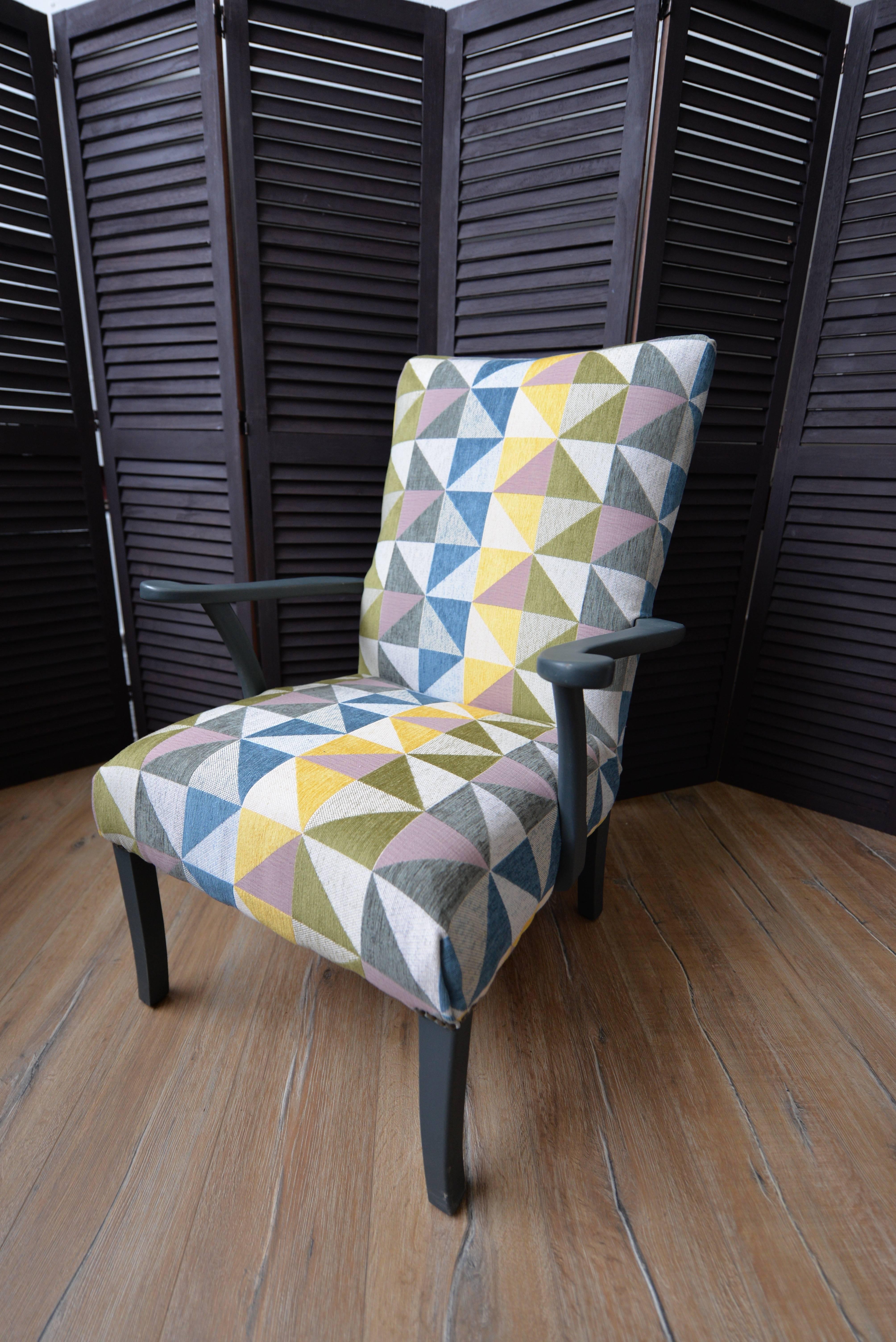 1960s British Reupholstered Lounge Chairs by Parker Knoll 3
