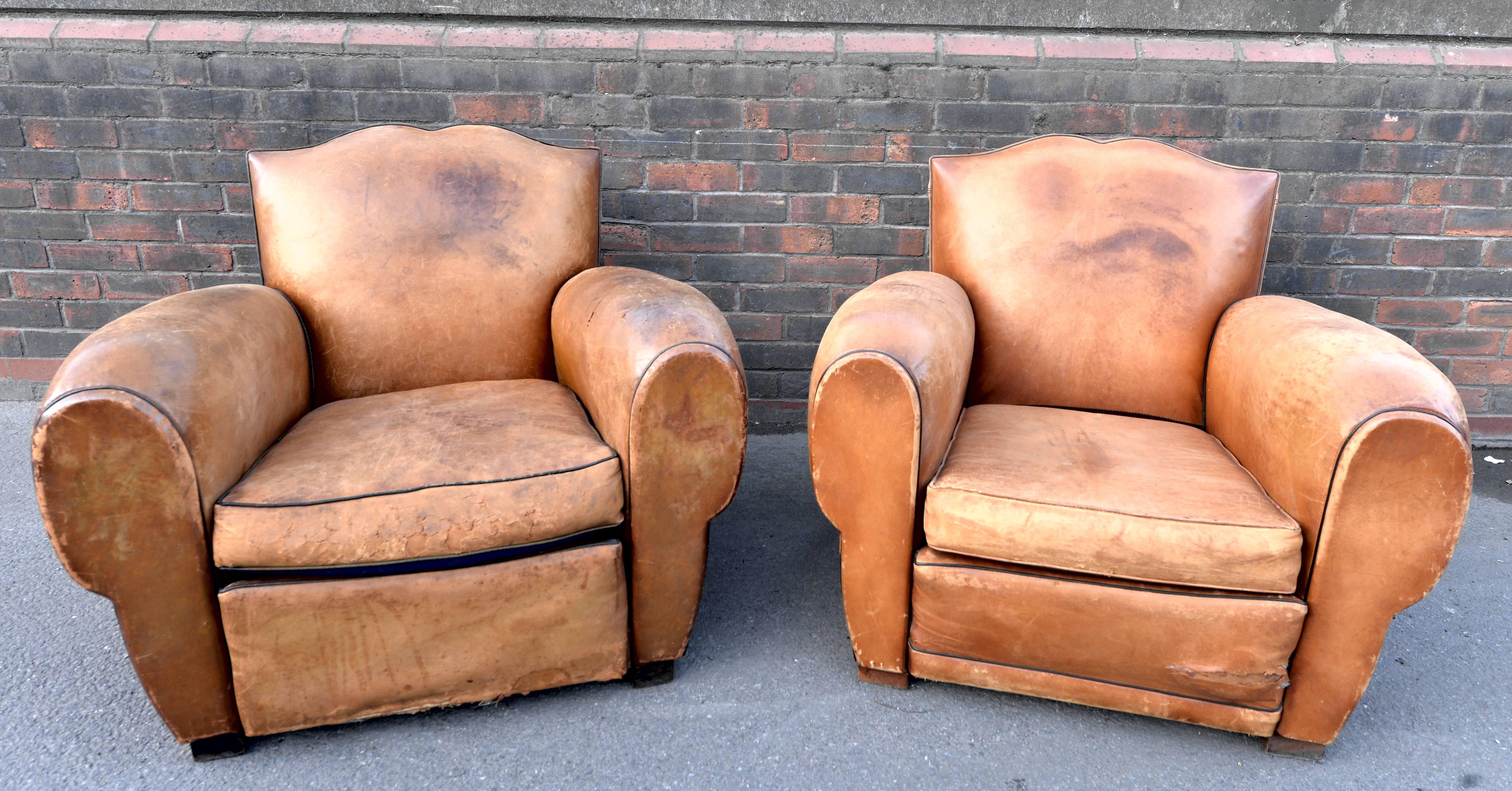 If shipped to the US or EU, no import tax applies.  

There are two chairs available, could be bought separately or together. All major scratches and defects are visible on the pictures. The sides are in excellent condition. 

Please contact