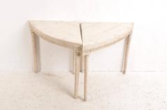 Pair of Swedish Gustavian Period Corner Tables