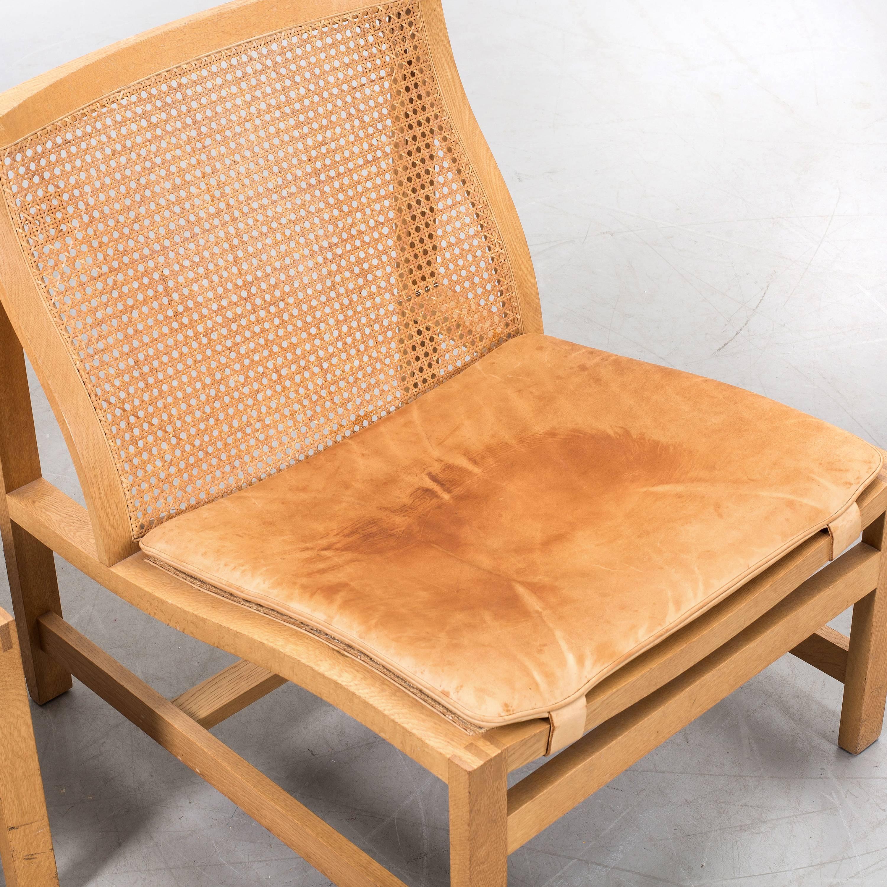 Mid-Century Modern Rud Thygesen and Johnny Sorensen 'King Series' Lounge Chairs