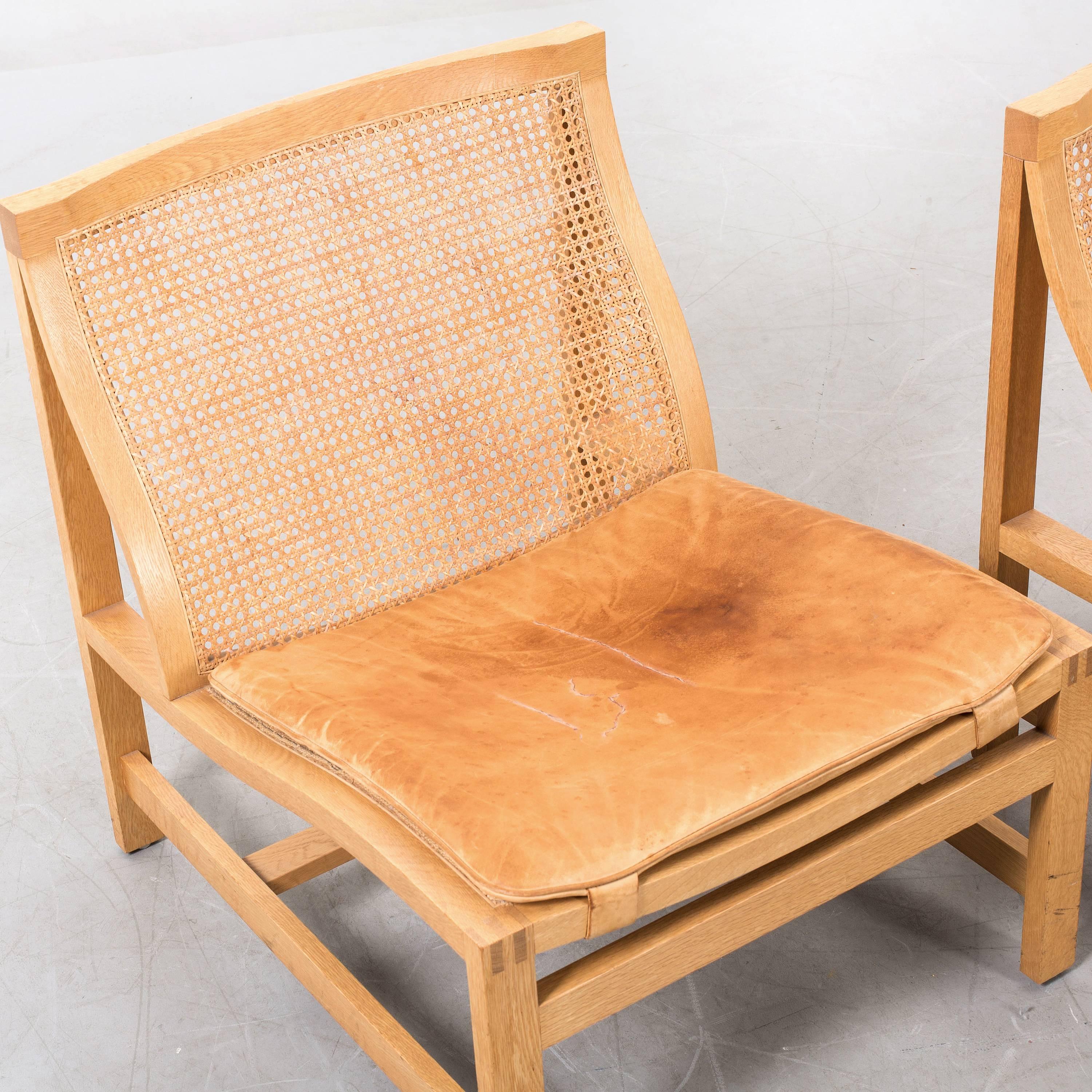 Danish Rud Thygesen and Johnny Sorensen 'King Series' Lounge Chairs