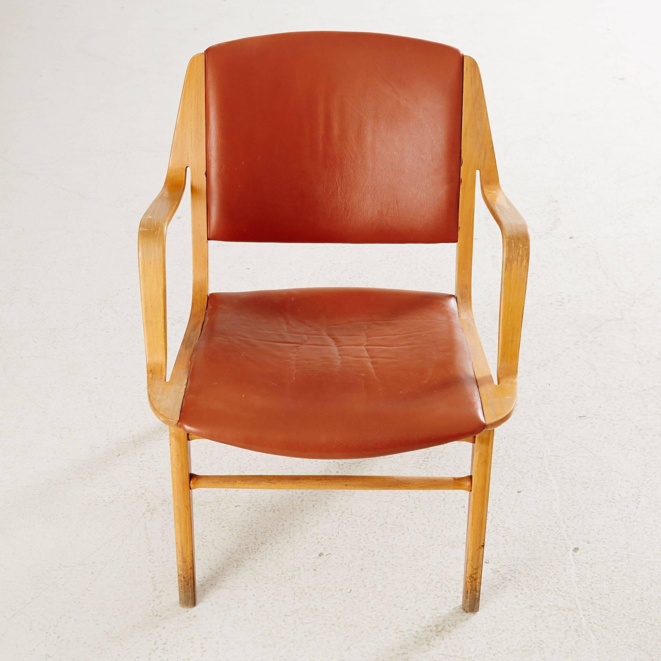 Scandinavian Modern Set of Four Ax Chairs by Peter Hvidt and Orla Mølgaard-Nielsen For Sale
