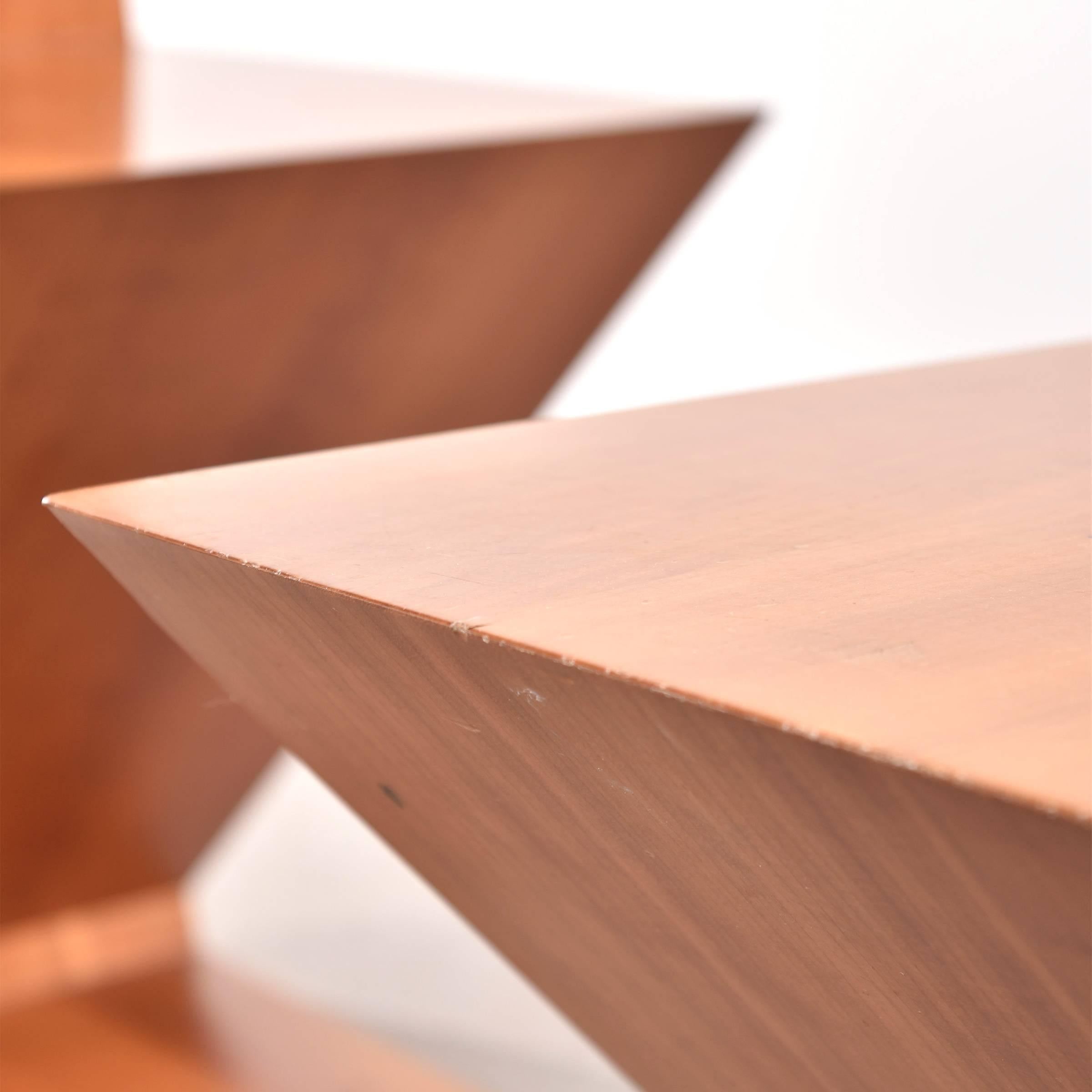 Gerrit Rietveld Zig Zag Stühle für Cassina im Zustand „Gut“ in Amsterdam, NL