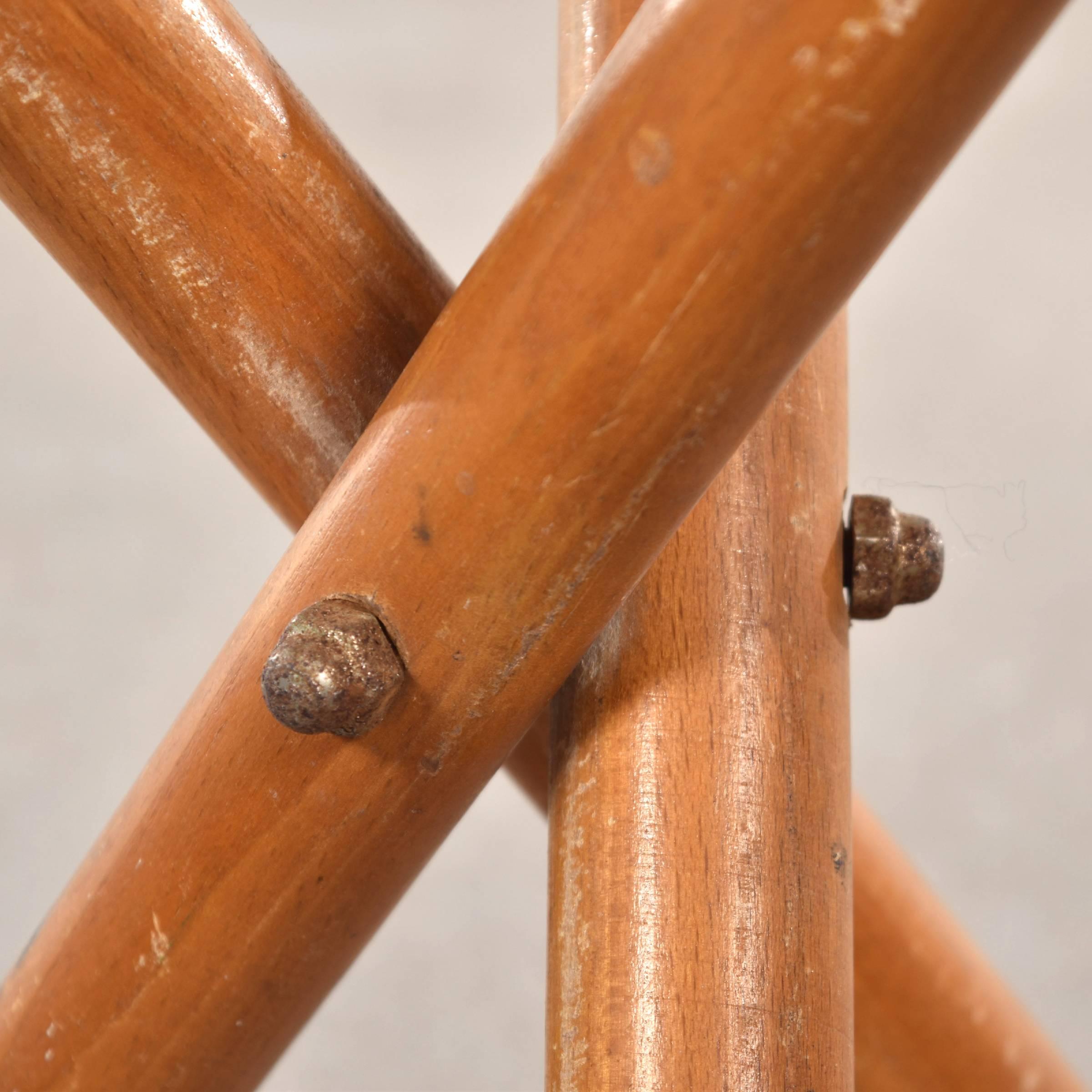 Danish Folding Tripod Safari Stool
