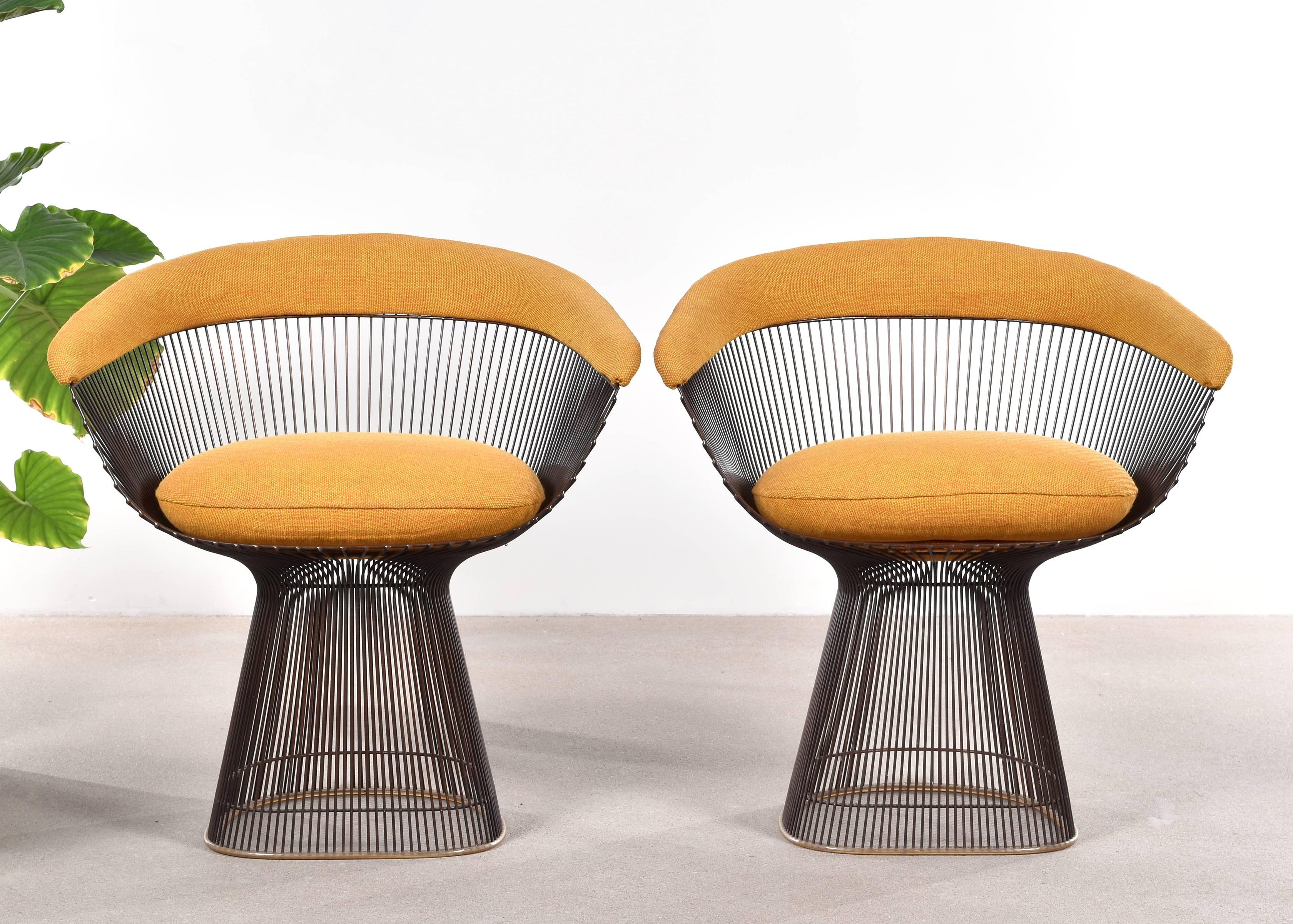 Warren Platner Dining Chairs for Knoll 3