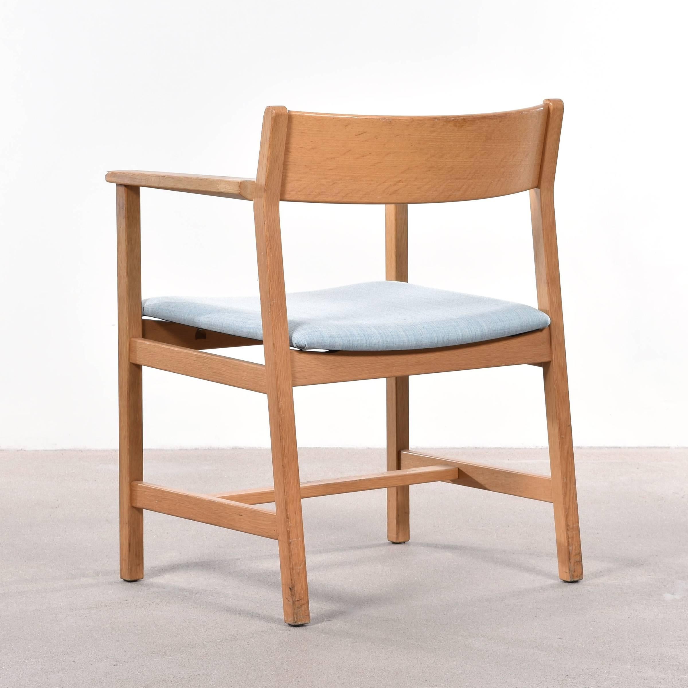 Scandinavian Modern Børge Mogensen Dining Chairs, Model 3248 for Fredericia Stolefabrik