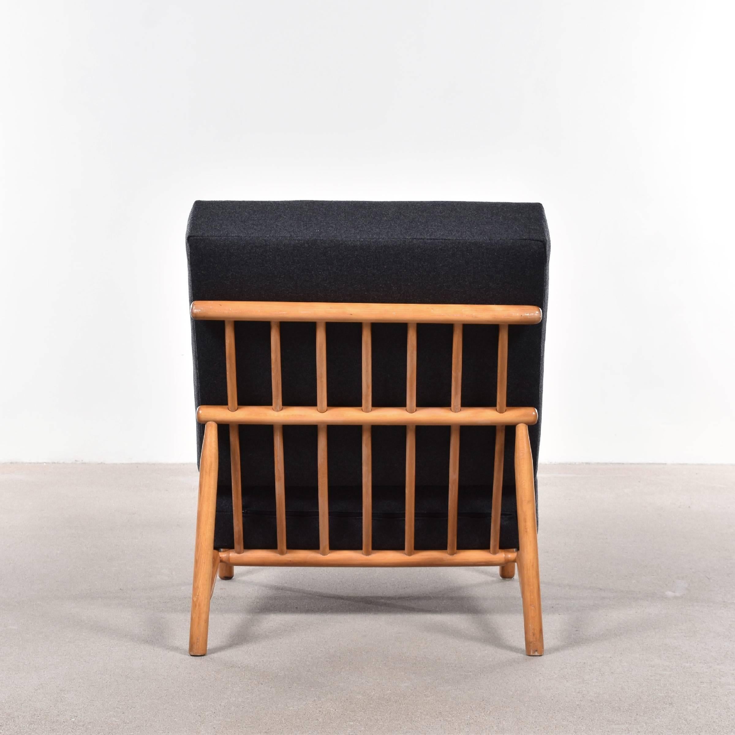 Scandinavian Modern Alf Svensson Lounge Chair 'T-12' for Artifort 'Dux Collection'