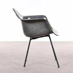 Eames Elephant Grey SAX Herman Miller USA Zenith Rope Standard Chair